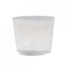 Chic Antique Teelichthalter-Glas Teelichthalter mit Schliff