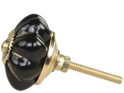 Chic Antique Griffe, Haken & Hakenleisten-Griff in Blumenform