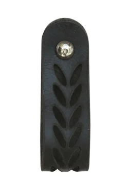 Chic Antique Griffe, Haken & Hakenleisten-Griff Lochmuster Leder