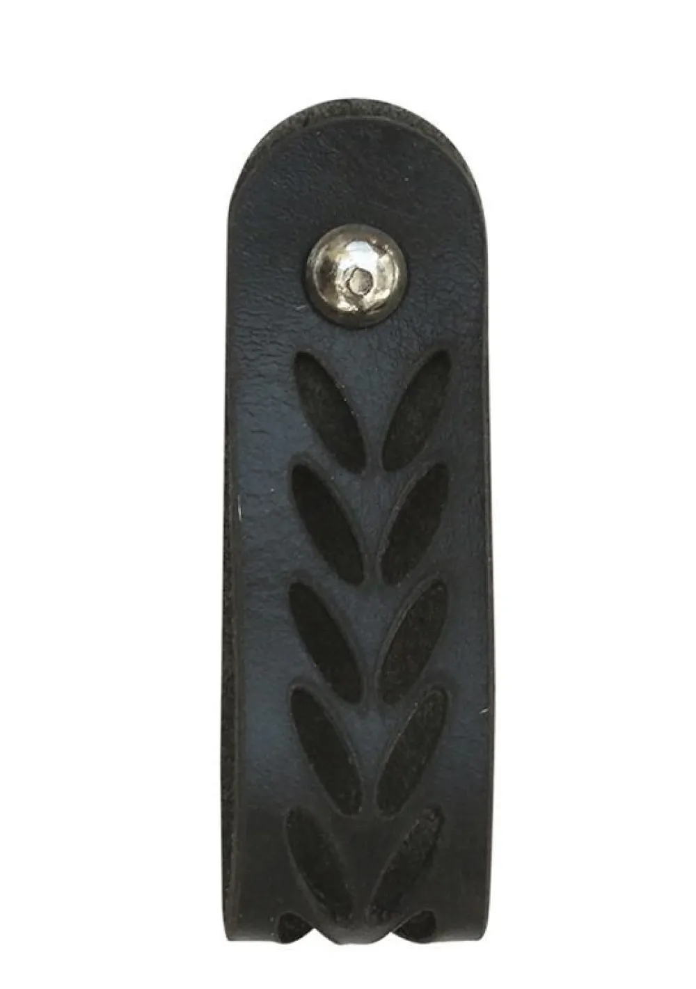 Chic Antique Griffe, Haken & Hakenleisten-Griff Lochmuster Leder