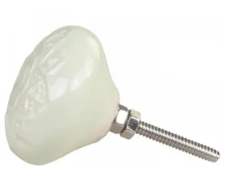 Chic Antique Griffe, Haken & Hakenleisten-Griff mit Blumenmuster