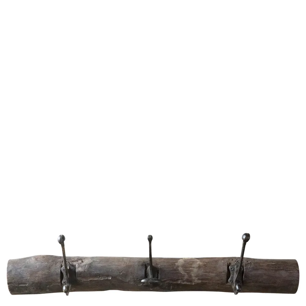Chic Antique Garderoben|Griffe, Haken & Hakenleisten-Grimaud Garderobe, Kleiderhakenbrett mit 3 Haken