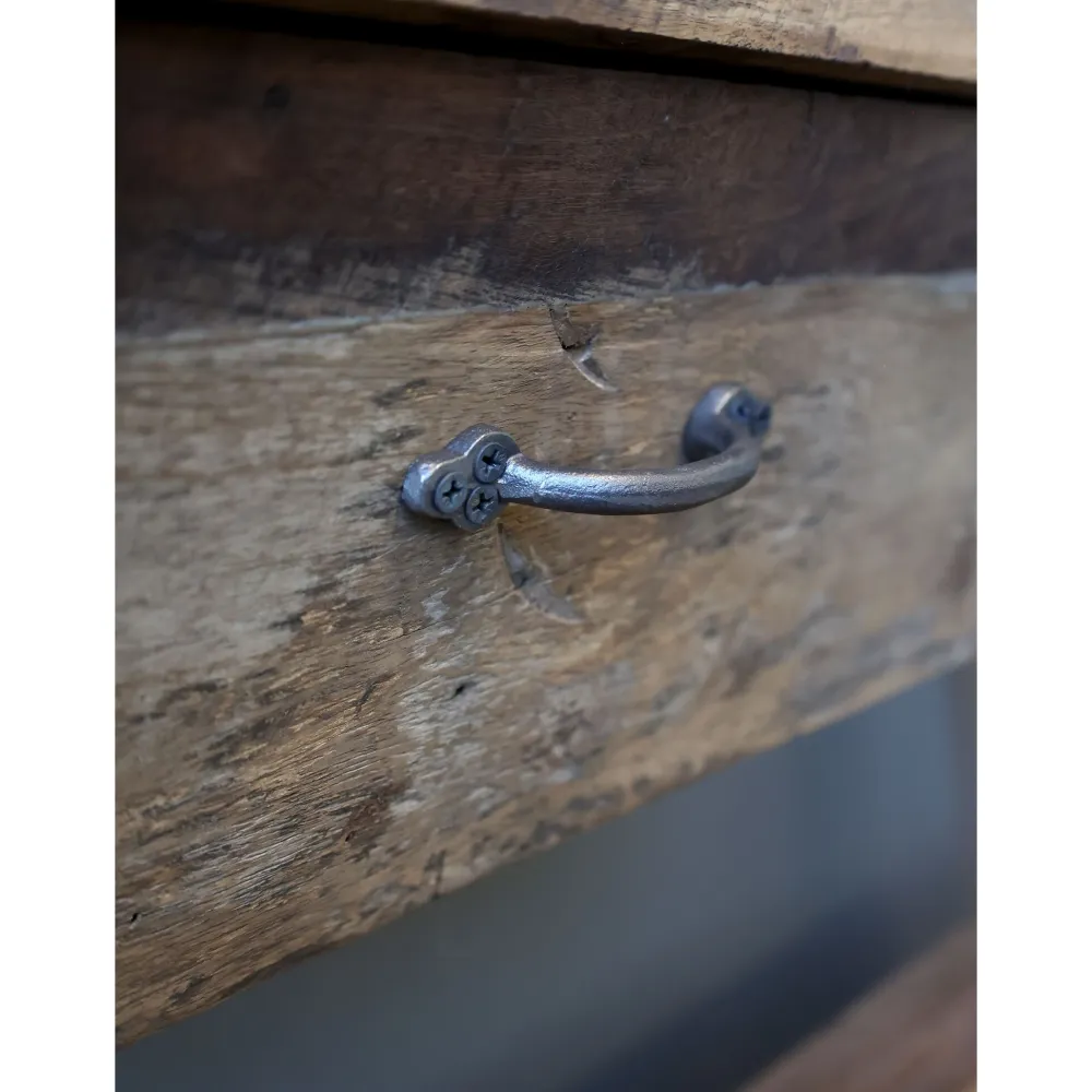 Chic Antique Schreibtische|Beistelltische & Couchtische-Grimaud Holz Tisch mit Schublade