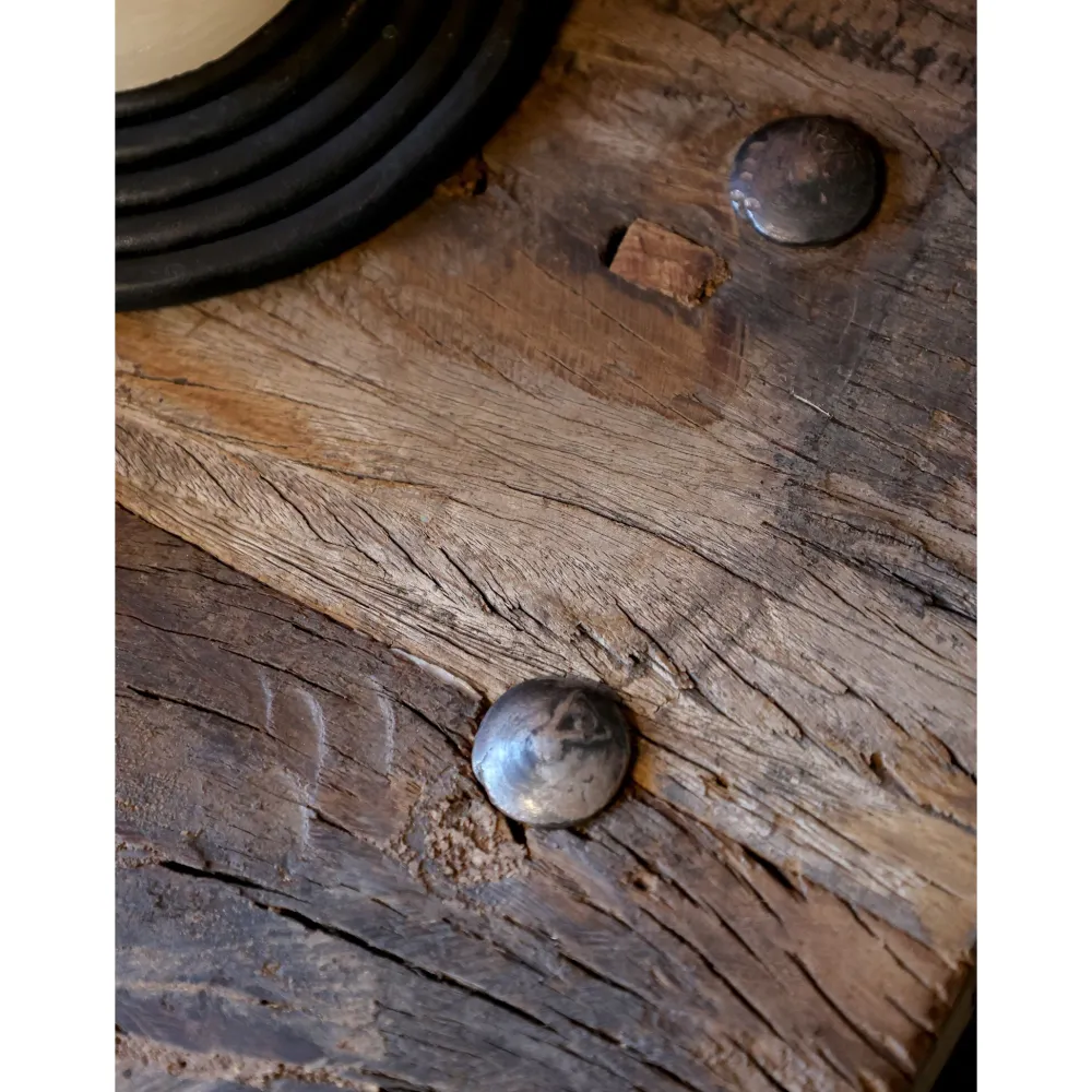 Chic Antique Schreibtische|Beistelltische & Couchtische-Grimaud Holz Tisch mit Schublade
