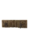 Chic Antique Garderoben|Griffe, Haken & Hakenleisten-Grimaud Kleiderhakenbrett mit 2 Haken