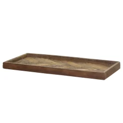 Chic Antique Kerzentabletts|Dekotabletts & Dekoteller-Grimaud Tablett aus Naturholz