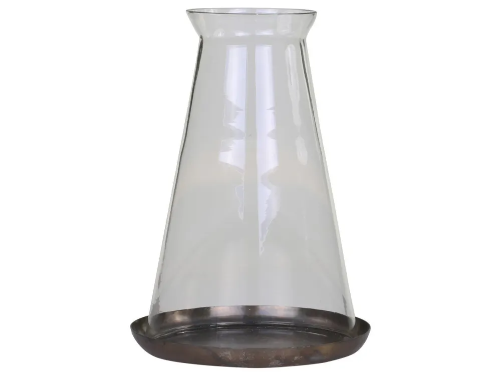 Chic Antique Windlichter-Hurricane mit Kegelglas