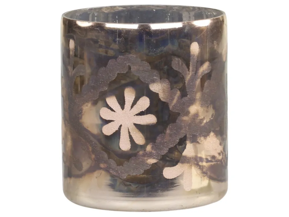 Chic Antique Herbstdeko|Windlichter-Hurricane mit Schliff