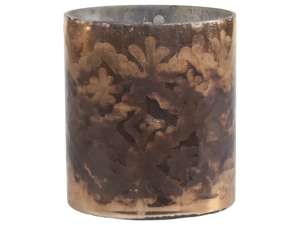 Chic Antique Herbstdeko|Windlichter-Hurricane mit Schliff