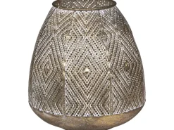 Chic Antique Windlichter-Hurricane Vire mit Rautenmuster