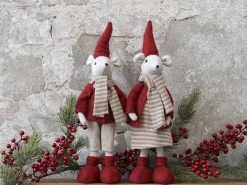 Chic Antique Weihnachtsdeko|Deko-Objekte & Figuren-Julius & Juliane Weihnachtsmäuse