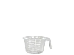 Chic Antique Küchenutensilien-Kanne aus Glas mit Messeinheiten