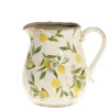 Chic Antique Vasen-Kanne Limone mit Zitronenmotiv