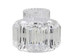 Chic Antique Teelichthalter-Kerzenhalter mit Rillen