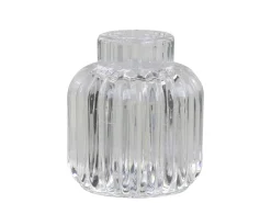 Chic Antique Teelichthalter-Kerzenhalter mit Rillen