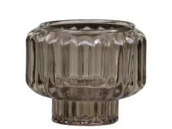 Chic Antique Teelichthalter-Kerzenhalter mit Rillen