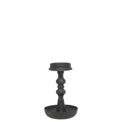 Chic Antique Kerzenhalter Für Stabkerzen-Kerzenständer Antik Schwarz