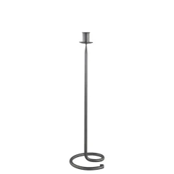 Chic Antique Kerzenhalter Für Stabkerzen-Kerzenständer antik schwarz aus Eisen