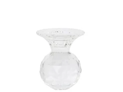 Chic Antique Weihnachtsdeko-Kerzenständer aus Glas
