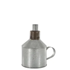 Chic Antique Kerzenhalter Für Stabkerzen-Kerzenständer für Stabkerzen, mit Henkel, Zink