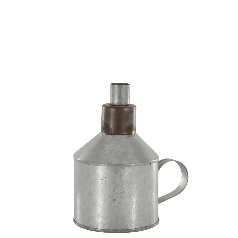 Chic Antique Kerzenhalter Für Stabkerzen-Kerzenständer für Stabkerzen, mit Henkel, Zink