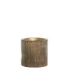 Chic Antique Kerzenhalter Für Stumpenkerzen-Kerzenständer für Stumpenkerze aus Mangoholz