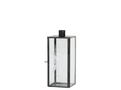 Chic Antique Weihnachtsdeko|Kerzenhalter Für Stabkerzen-Kerzenständer Glas und Metall mit Schliff