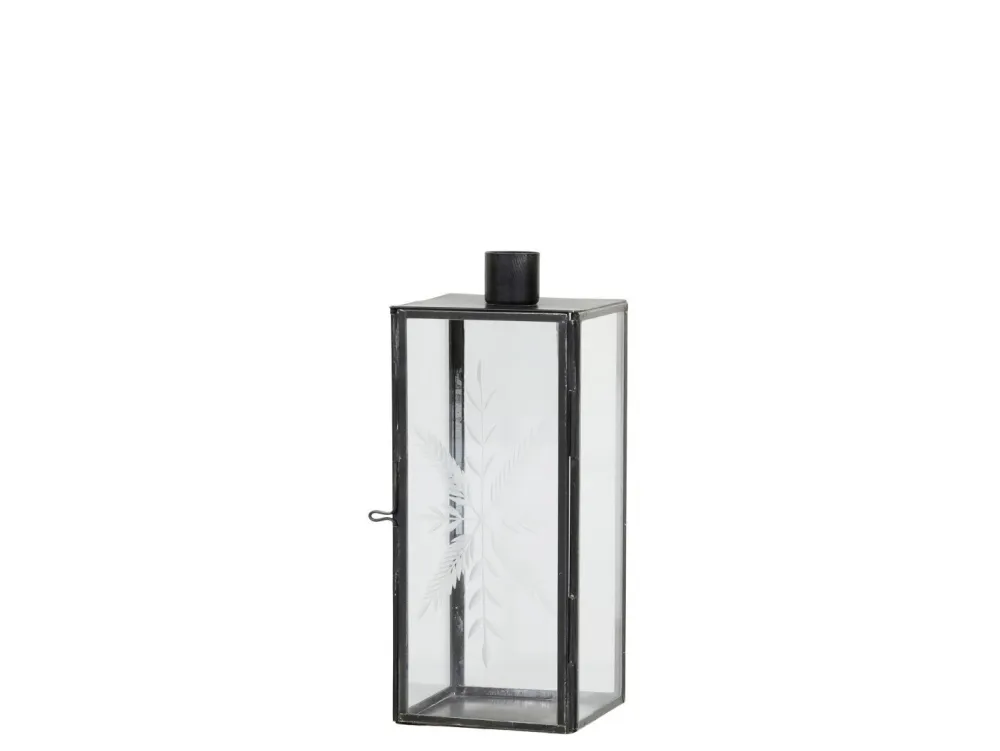Chic Antique Weihnachtsdeko|Kerzenhalter Für Stabkerzen-Kerzenständer Glas und Metall mit Schliff
