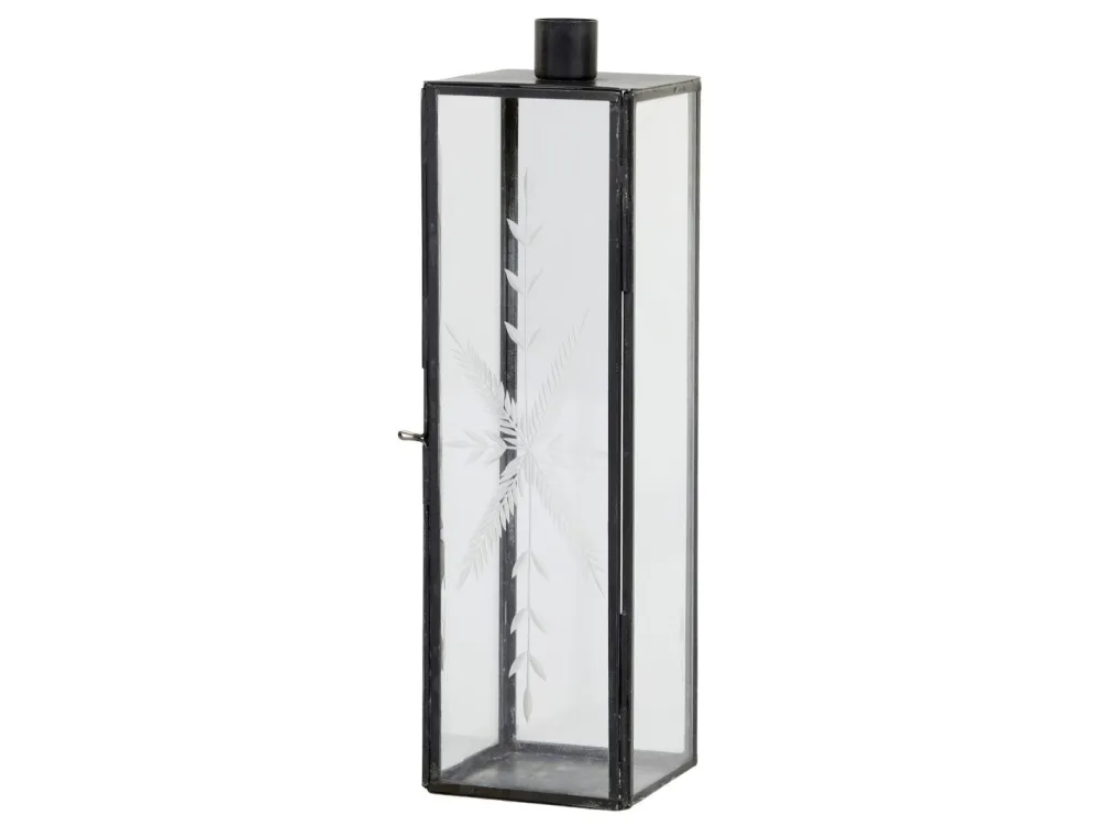 Chic Antique Weihnachtsdeko|Kerzenhalter Für Stabkerzen-Kerzenständer Glas und Metall mit Schliff