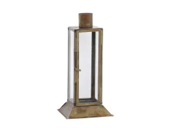 Chic Antique Weihnachtsdeko-Kerzenständer Laterne für Mini Stabkerzen