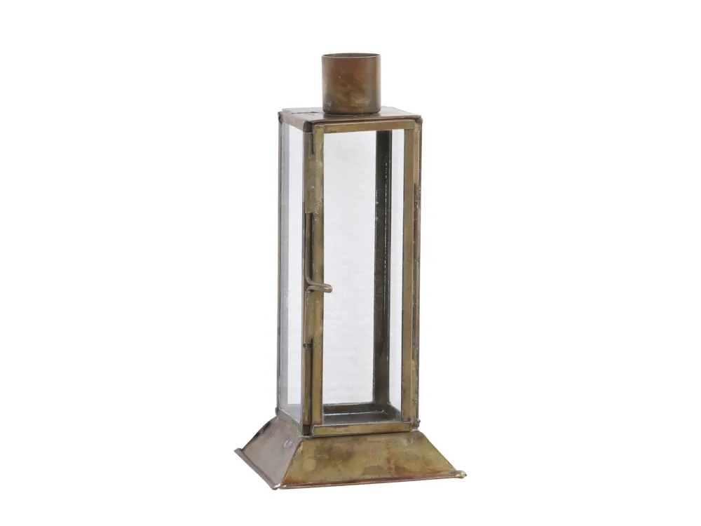 Chic Antique Weihnachtsdeko-Kerzenständer Laterne für Mini Stabkerzen