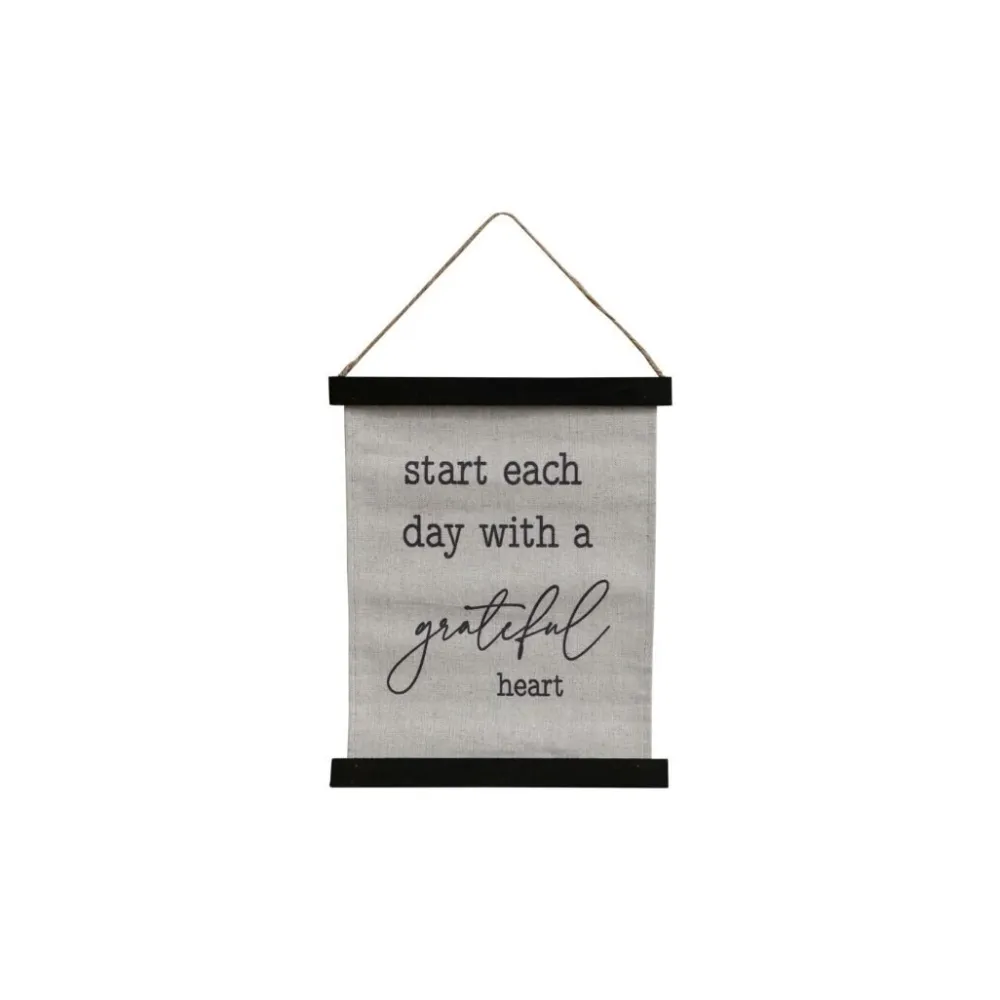 Chic Antique Bilderrahmen|Schilder, Wandbilder & Poster-Kleine Leinwand mit Text zum Aufhängen
