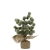 Chic Antique Kunstblumen & Kunstpflanzen|Weihnachtsdeko-Künstllicher Zedernbaum mit Schnee