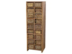 Chic Antique Schränke|Kommoden-Kommode mit 18 Ziegelformen Grimaud