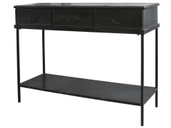 Chic Antique Konsolentische|Schreibtische-Konsolentisch mit 3 Schubladen