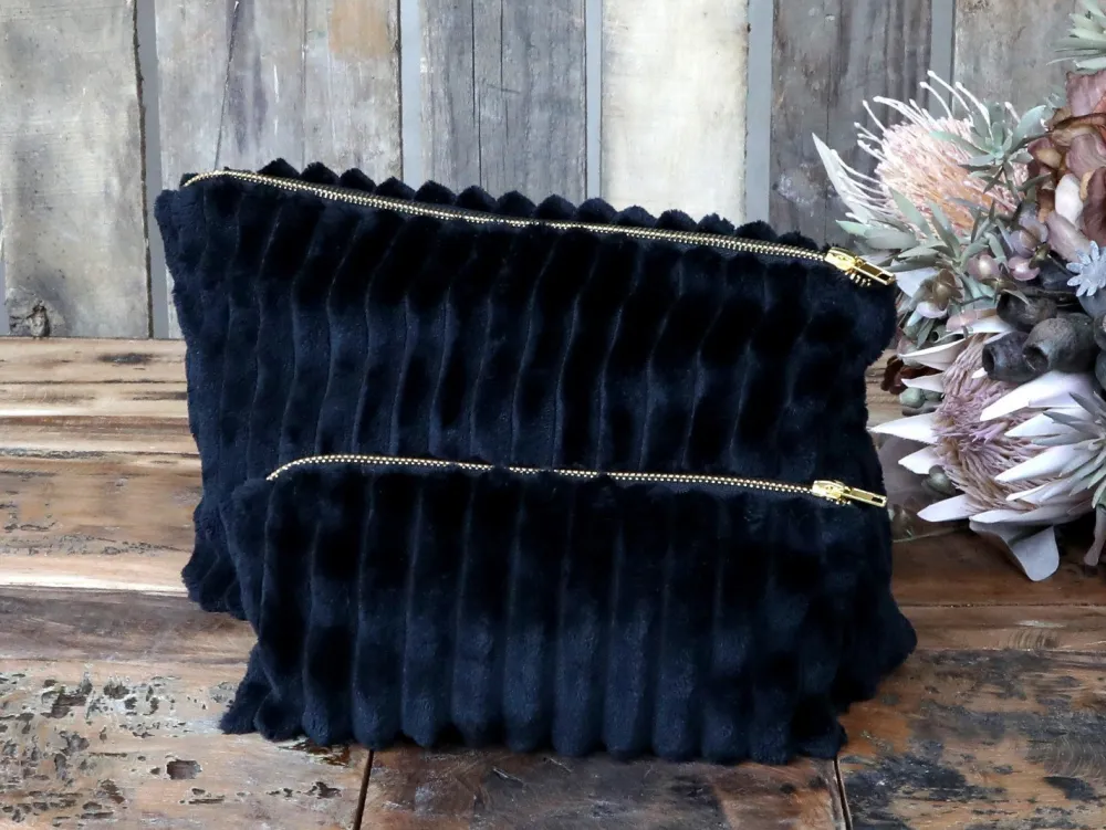 Chic Antique Kosmetikzubehör & Kulturbeutel|Handtücher & Badematten-Kosmetikbeutel Velours
