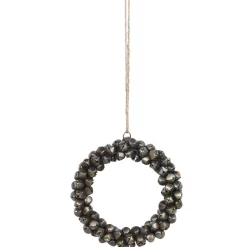 Chic Antique Weihnachtsdeko|Kunstblumen & Kunstpflanzen-Kranz aus Kugeln zum Aufhängen