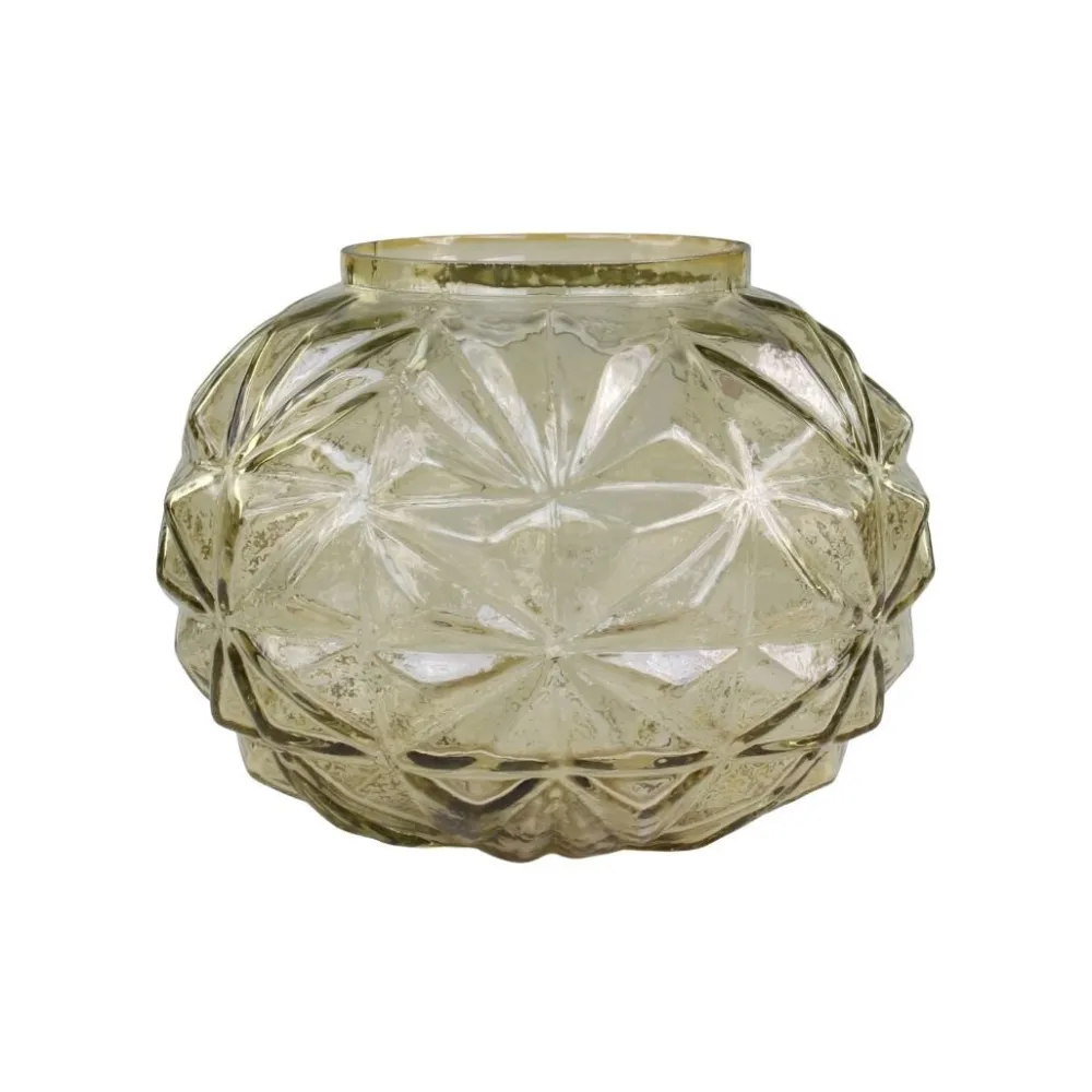 Chic Antique Vasen-Kugelförmige Vase mit Schliff