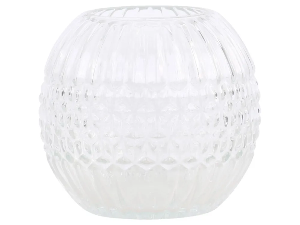 Chic Antique Vasen-Kugelvase mit Rillen