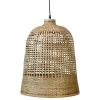Chic Antique Deckenlampen-Lampe geflochtenes Bambus