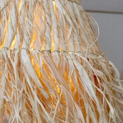 Chic Antique Lampenschirme & Lampenfüße|Deckenlampen-Lampenschirm Geflochten