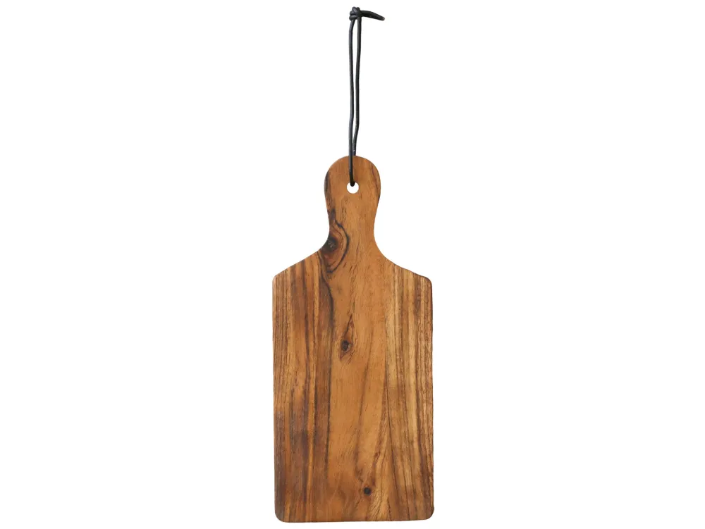 Chic Antique Servierplatten & Bretter|Schneidebretter-Laon Tapasbrett mit Lederband