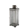 Chic Antique Laternen-Laterne mit Muster, Antik Messing