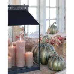 Chic Antique Laternen-Laterne XXL mit Muster