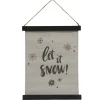 Chic Antique Bilderrahmen|Schilder, Wandbilder & Poster-Leinwandbild Let It Snow