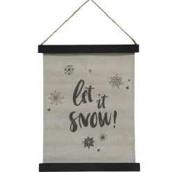 Chic Antique Bilderrahmen|Schilder, Wandbilder & Poster-Leinwandbild Let It Snow