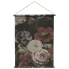 Chic Antique Bilderrahmen|Schilder, Wandbilder & Poster-Leinwandbild zum Aufhängen mit Blumenprint