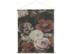 Chic Antique Bilderrahmen|Schilder, Wandbilder & Poster-Leinwandbild zum Aufhängen mit Blumenprint