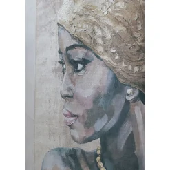 Chic Antique Bilderrahmen|Schilder, Wandbilder & Poster-Leinwandbild zum Aufhängen mit Frau
