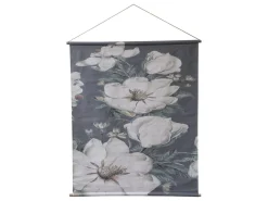 Chic Antique Bilderrahmen|Schilder, Wandbilder & Poster-Leinwandbild zum Hängen mit Blumenmotiv